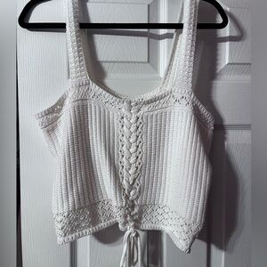 Shyanne cropped knit top